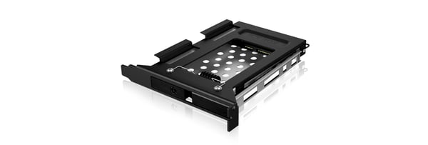 ICY BOX IB-2207StS - Förvaringsmobilrack - expansionskortplats till 2,5" - svart