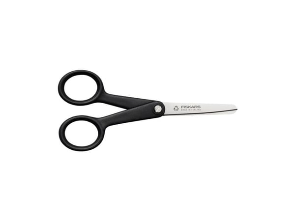 Fiskars 1074542, Voksen, Rett kutt, Enkelt, Svart, Rustfritt stål, Rustfritt stål, Universal