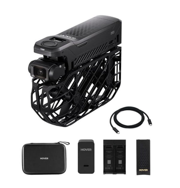 HOVERAir X1 Promax Basic Combo - Action flying camera - Wi-Fi - svart