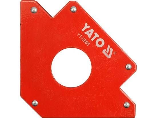 YATO magnetisk svabell i vinkel 34,0 kg 122x190x25