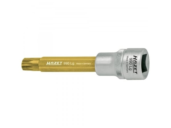 HAZET 990LG-12, Pistorasia, 1/2", Metrinen, 1 pää(t), 2,3 cm, 100 mm