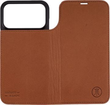 JT BERLIN BookCase Tegel, Lommebok-etui, Apple, iPhone 17 Pro Max, 17,5 cm (6.9"), Konjakkfarget