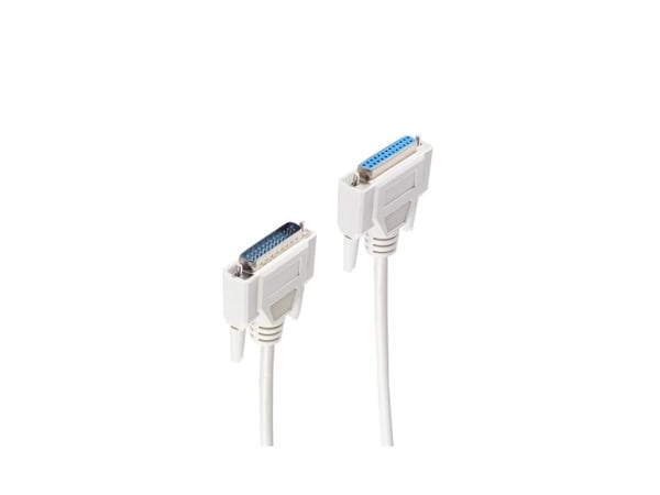 shiverpeaks BS78023-2, Grå, 1,8 m, DB-25, DB-25, Hankontakt, Honkontakt