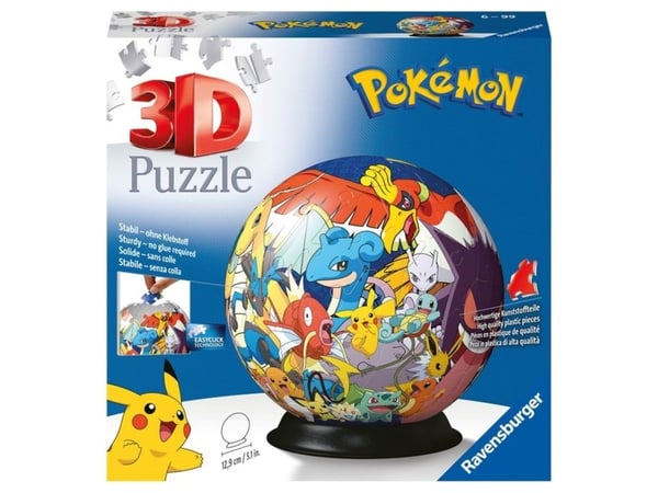 3D Puzzle-Ball Pokémon (72 pcs)