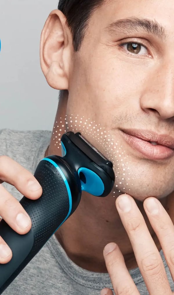 Braun Series 5 51-B1000s verkkoparranajokone 50 min Wet & Dry, musta