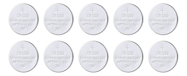 DELTACO Ultimate - Batteri 10 x CR1220 - Li - 40 mAh