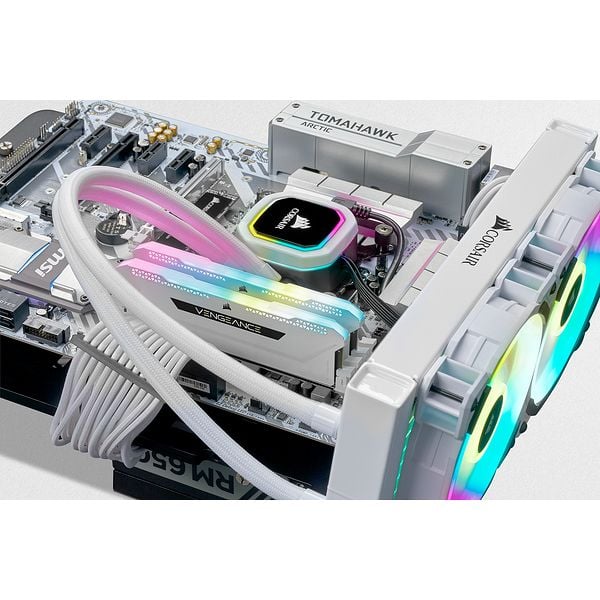 CORSAIR Vengeance RGB PRO SL RAM-minne 16 GB DDR4 3200 MHz 2 x 8 GB, vit
