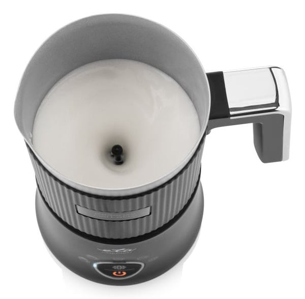 Eta Cremeo, Automatisk melkeskummer/varmer, Svart, Rustfritt stål, 0,35 l, Rustfritt stål, Berøringskontroll