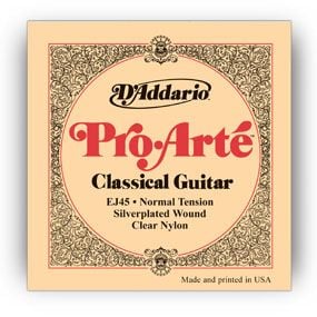D''Addario EJ45, Gitar, Nylon, Klassisk, 6 stykker
