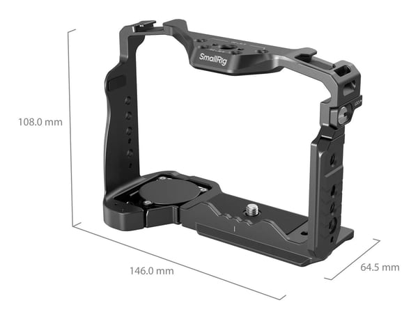 SmallRig 5583 -kamerakiinnike 1/4-20", musta