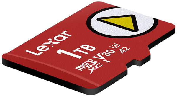 Lexar LMSPLAY001T-BNSNG, 1 TB, MicroSDXC, Klasse 10, UHS-I, 205 MB/s, 140 MB/s