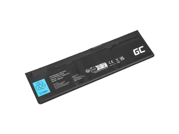 Green Cell - Batteri til bærbar PC (tilsvarer: Dell WD52H, Dell VFV59) - litiumpolymer - 4-cellers - 4600 mAh - svart