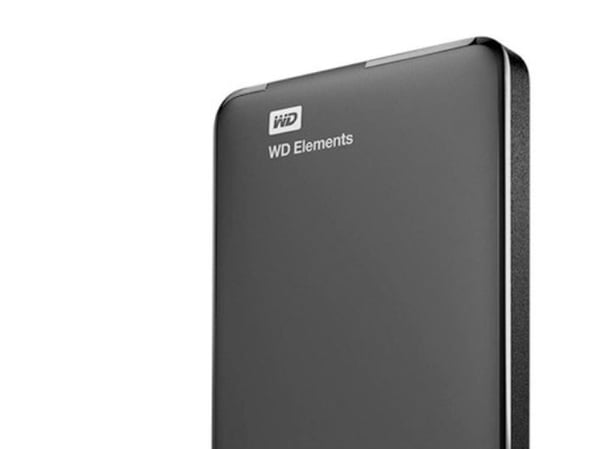 WD Elements Portable extern HDD 2TB svart/vit (WDBU6Y0020BBK-WESN)