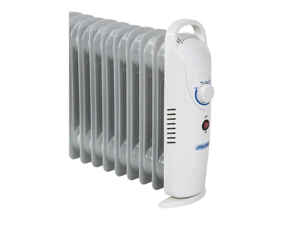 Mesko Home MS 7806, Öljysähkölämmitin, Öljy, Öljy, Sisätila, Lattia, Valkoinen
