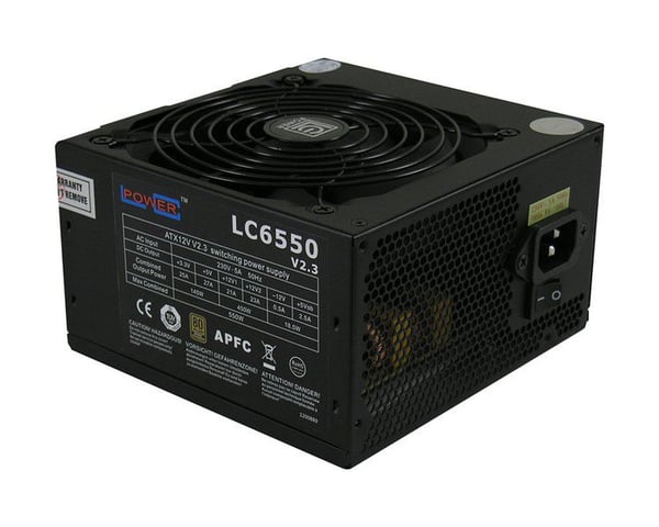 LC-Power Super Silent LC6550 V2.3 ATX-virtalähde 550 W 80 PLUS Bronze