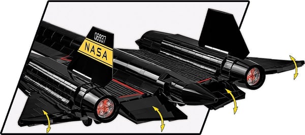 COBI Lockheed SR-71 Blackbird, Byggeklosser, 8 år, 1424 stykker