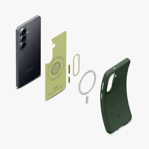 Spigen Nano Pop (Mag Fit), deksel, Samsung, Galaxy S26, 16 cm (6,3"), Grøn
