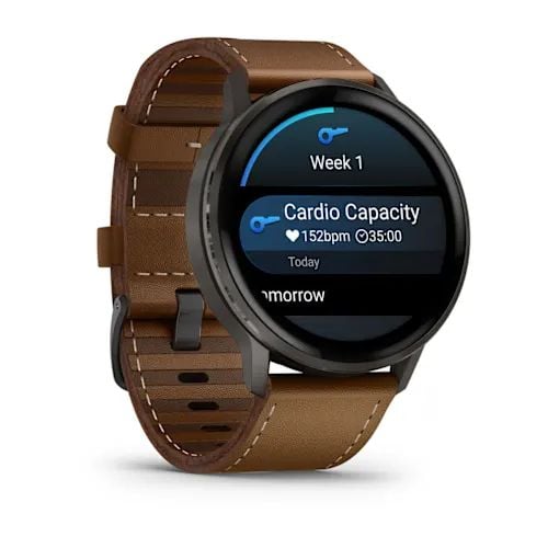 Garmin Venu 4, 3,56 cm (1.4"), AMOLED, Kosketusnäyttö, 8 GB, GPS (satelliitti), 38 g