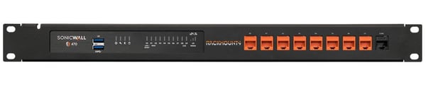Rackmount.IT RM-SW-T11 - Monteringssett for nettverksenhet - rackmonterbar - kullsort - 1U - 19"