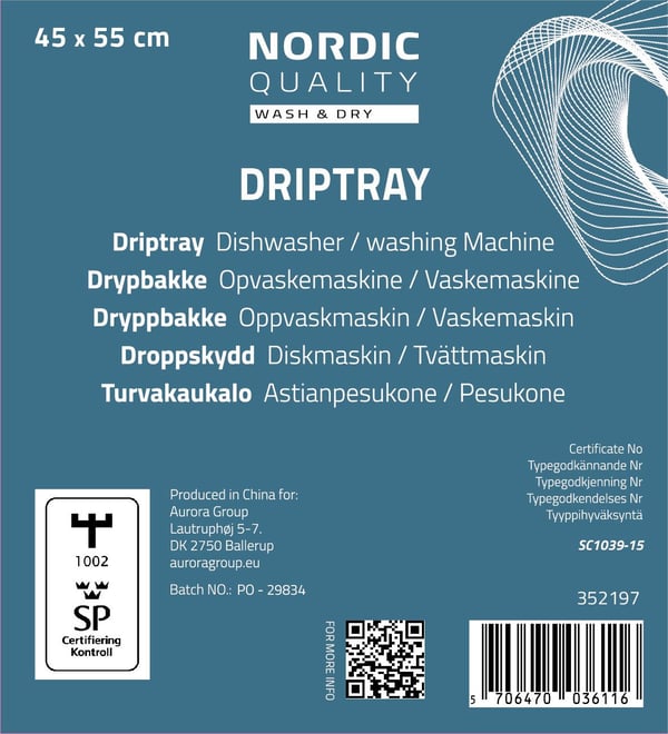 Nordic Q Tippaallas - 45 x 55 cm.