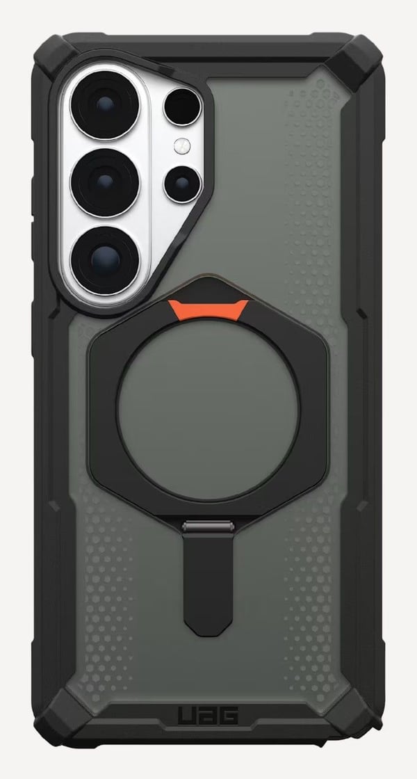 UAG Urban Armor Gear Plasma XTE Kickstand-etui med magnetisk modul for Samsung Galaxy S26 Ultra svart/oransje