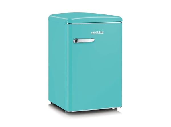 Severin RKS 8834 Retro kjøleskap 108 L, energiklasse D, 37 dB, turkis