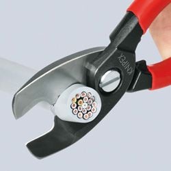 Knipex Cable Shears with twin cutting edge - Kabelsax - 20 cm
