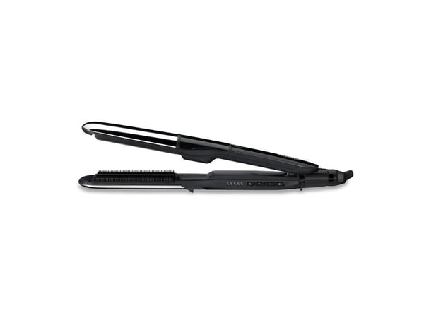 BaByliss ST496E Steam Mist -suoristusrauta 2-in-1, musta/hopea
