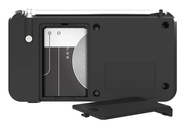 Telestar TOP 100, Bærbar, Analog & digital, DAB+, FM, 3 W, LCD, Sort