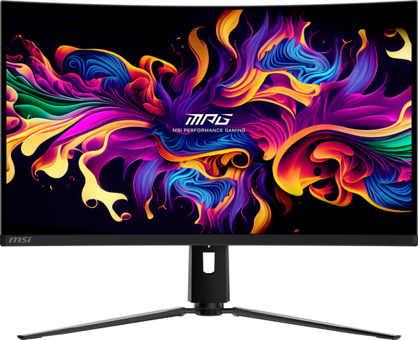 MSI MPG 321CURX QD-OLED, 80 cm (31.5"), 3840 x 2160 pixlar, 4K Ultra HD, QD-OLED, 0,05 ms, Svart