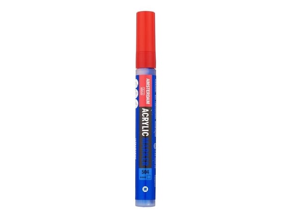Amsterdam akrylmalingstusj 4 mm ultramarin 504