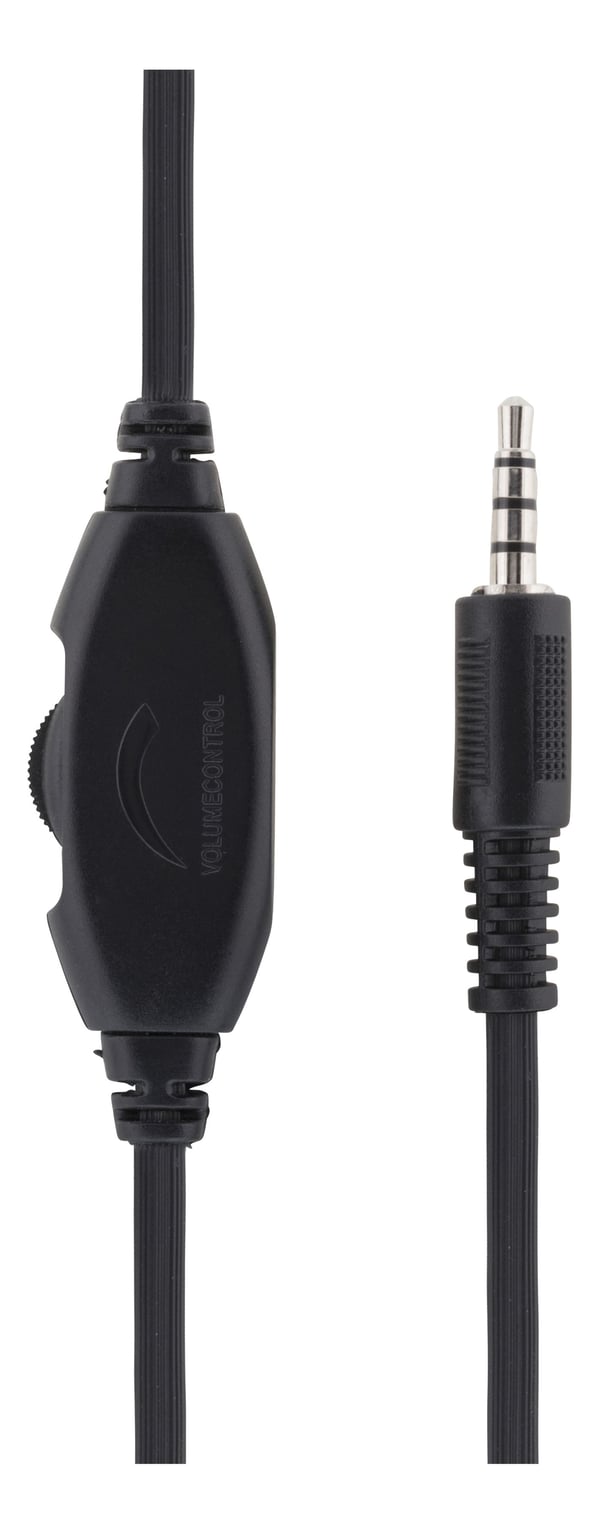 DELTACO HL-50C - Kuulokkeet - täysikokoiset - langalliset - USB-C - musta