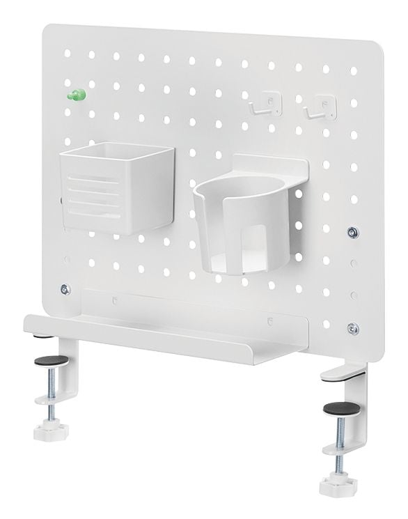 LogiLink PB0104, Terästä, Muovi, Valkoinen, Yksivärinen, Universaali, 5 kg, 1 hyllyä