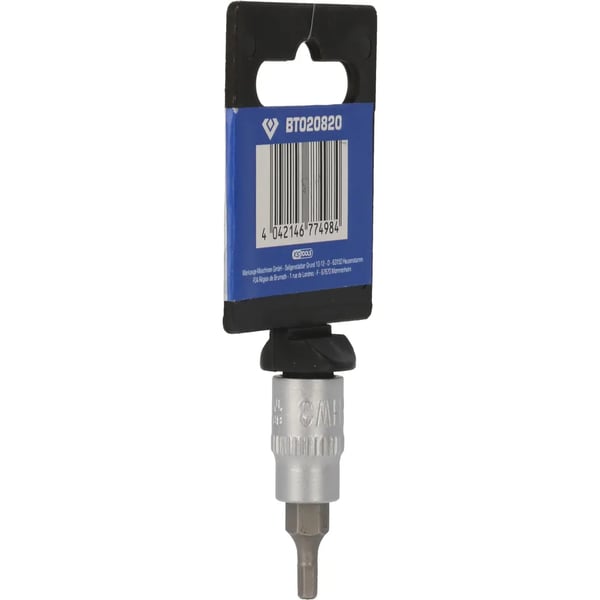 Brilliant Tools BT020825, pistorasia, 1/4", 38 mm, 19 g, 45 mm, 100 mm