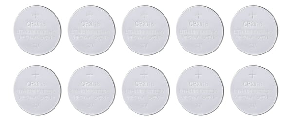 DELTACO Ultimate - Batteri 10 x CR2016 - Li