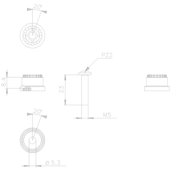 Siemens 3SX5100-3B, 10 g, 43 mm, 52 mm, 32 mm