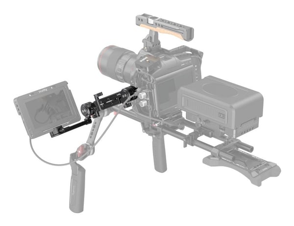 SmallRig MD3507, Jatkovarsi, musta, Alumiini, Nailon, 1,5 kg, 1/4-20", 360°