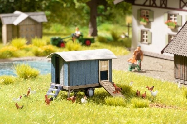 NOCH 14377, 1:87, Sort, Blå, Tre
