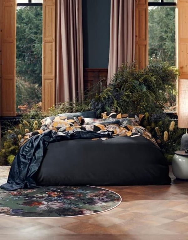 Essenza Gwyneth Nightblue 200x200+60x64
