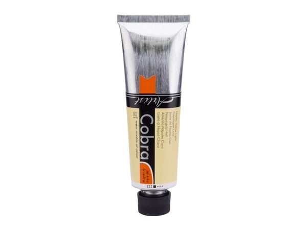 Cobra Artist Water-Mixable Oil Colour Tube Naples Yellow Light 222