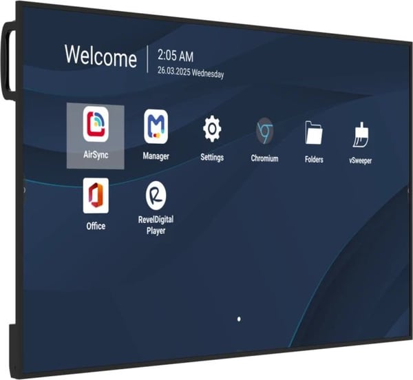 Viewsonic CDE5531-1C, Digitaalinen litteä infotaulu, 139,7 cm (55"), LCD, 3840 x 2160 pikseliä, Wi-Fi, 24/7