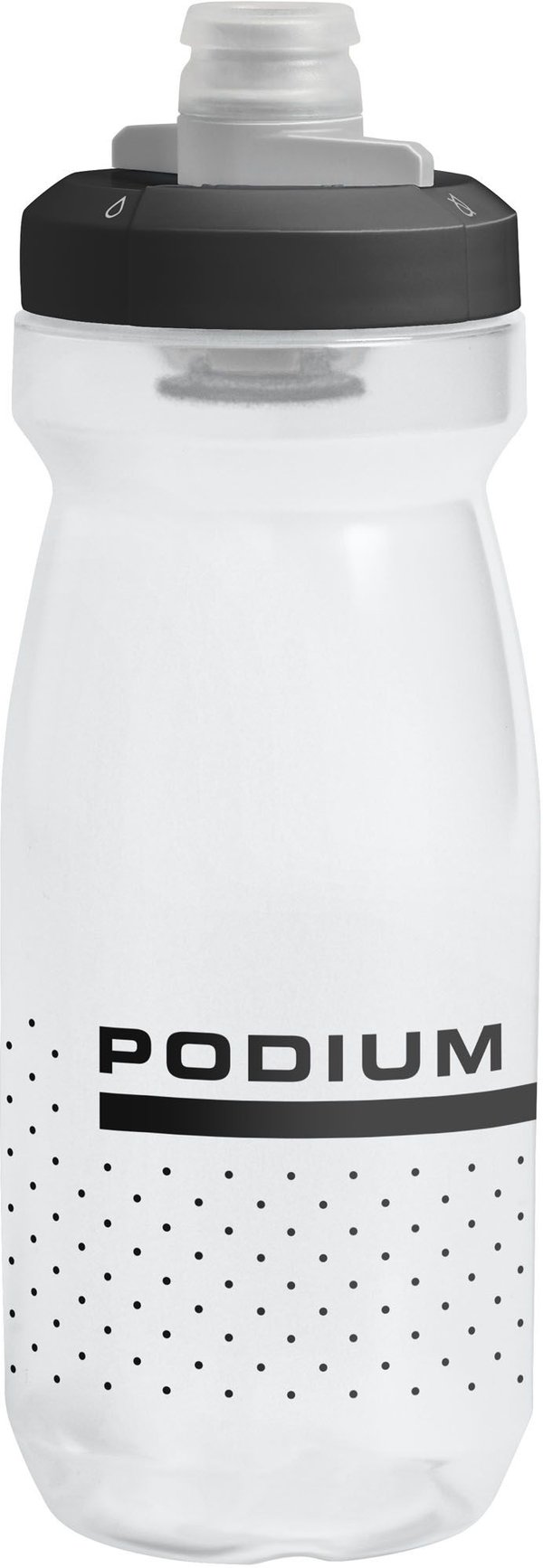 CamelBak Podium, 620 ml, Bicycle, Sports, Black, Translucent, Polypropylene (PP), Silicone, Twist