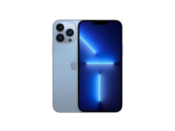 Apple iPhone 13 Pro Max - 5G smartphone - dobbelt-SIM / Internminne 128 GB - OLED display - 6.7" - 2778 x 1284 piksler (120 Hz) - 3x bakkamera 12 M...