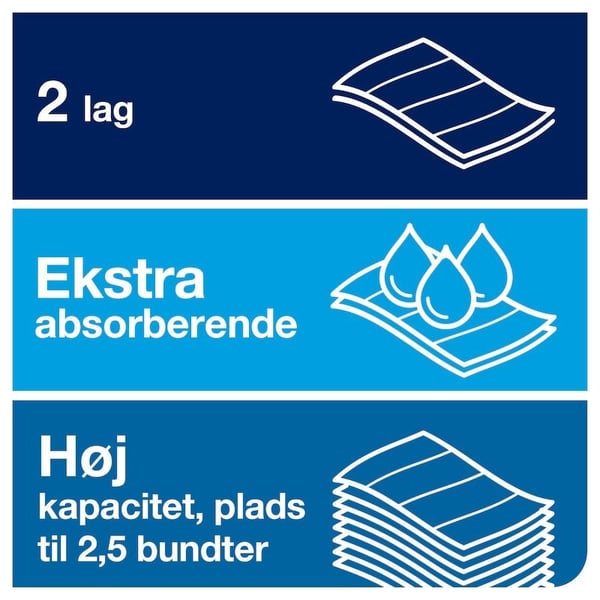 Håndklædeark Tork H2 Xpress® Soft Multifold Premium hvid - (150 stk. x 21 pakker)