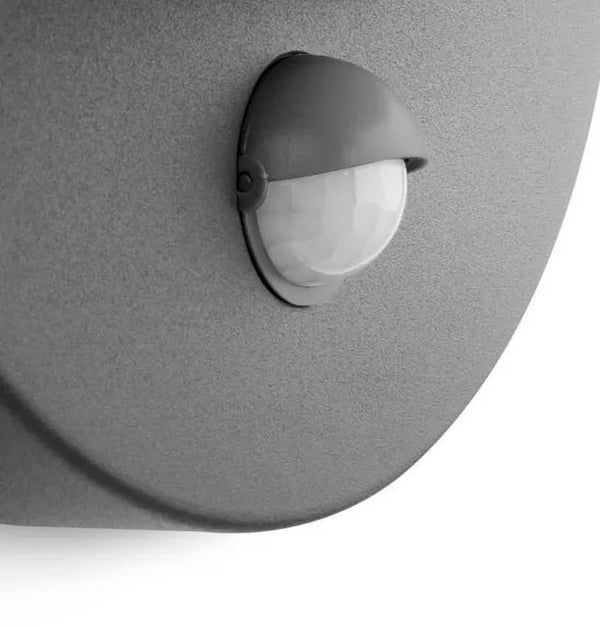 Philips myGarden June vägglampa 12 W E27 P45 ljuskälla medföljer inte, Väggbelysning för utomhusbruk, Antracit, Metall, IP44, Terass, Trädgård, II
