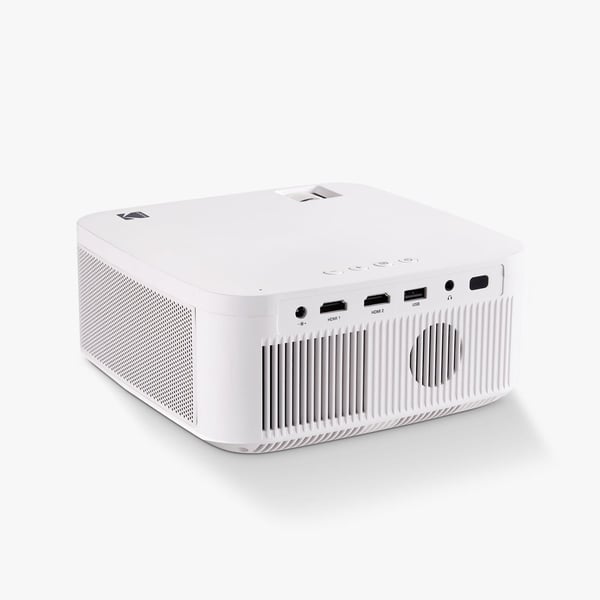 Kodak FLIK X10, 150 ANSI lumen, 1920 x 1080 piksler, 800:1, 1,2 - 3,5 m, 20000 timer, 72 W