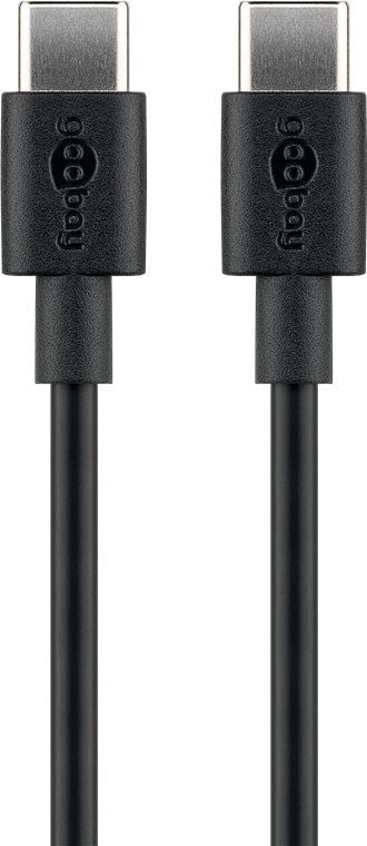 Goobay 66316, 0,5 m, USB-C, USB-C, USB 2.0, 0,48 Gbit/s, svart