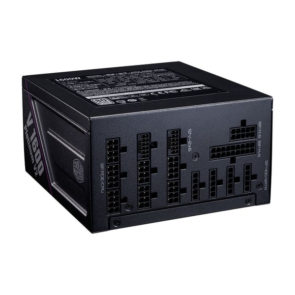 Cooler Master V Platinum V2 1600 - Strømforsyning (intern) - ATX12V 3.1/ EPS12V - 80 PLUS Platinum - AC 100-240 V - 1600 watt - aktiv PFC - Europa