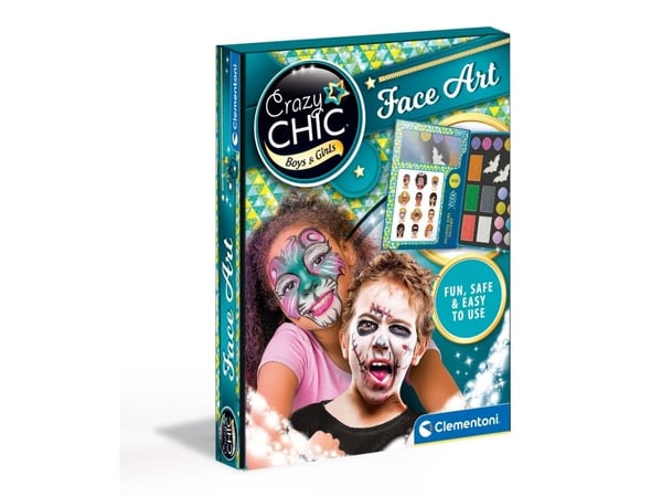 Clementoni Crazy chic kasvomaalaus 78770