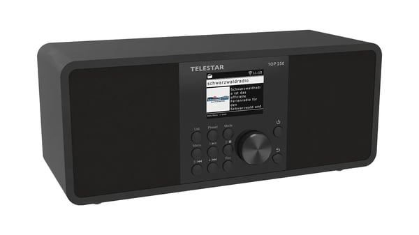 TELESTAR TOP 250 Svart Multifunktionsradio Stationär